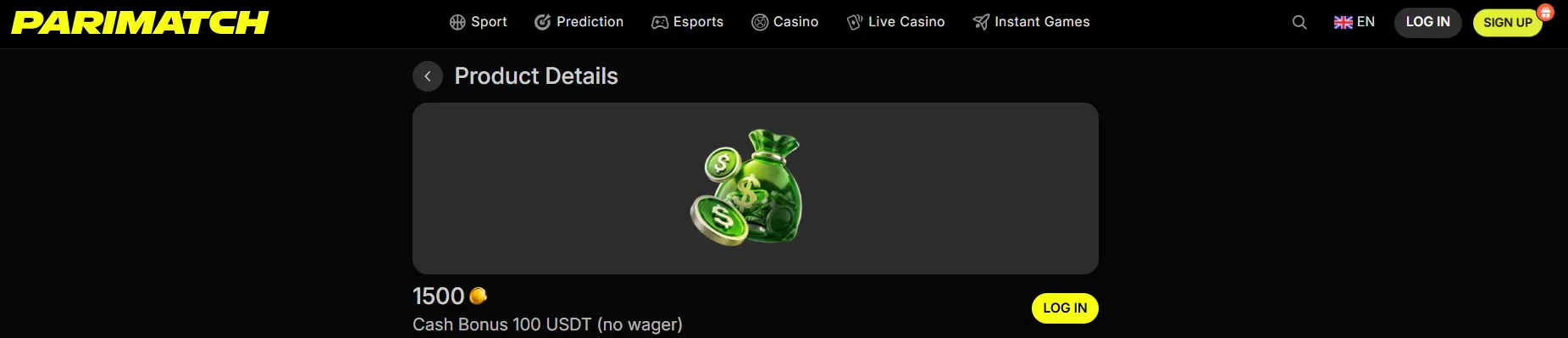Parimatch Bonusy: uvítací bonus, cashback, free spiny a VIP odměny